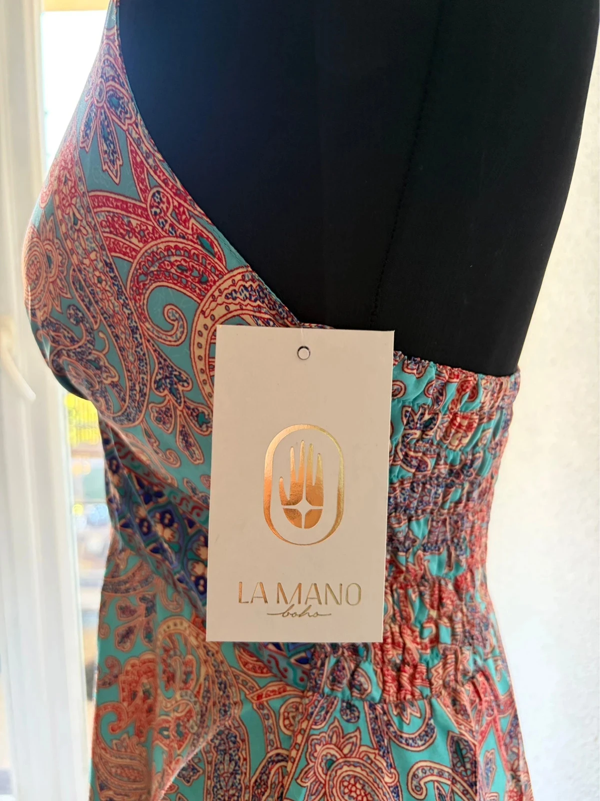 🌸 Vestido largo bohemio La mano boho – Talla Única 🌸 – photo 4